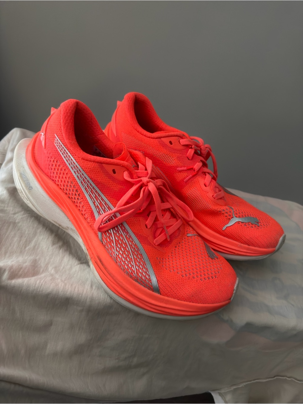 Puma Women's Nitro Carbon Shoe - Bright Coral
